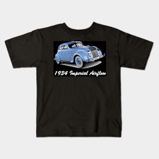 1934 Imperial Airflow Classic Retro Vintage Car Kids T-Shirt